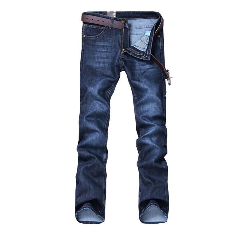 Casual Katoenen Jeans Voor Heren