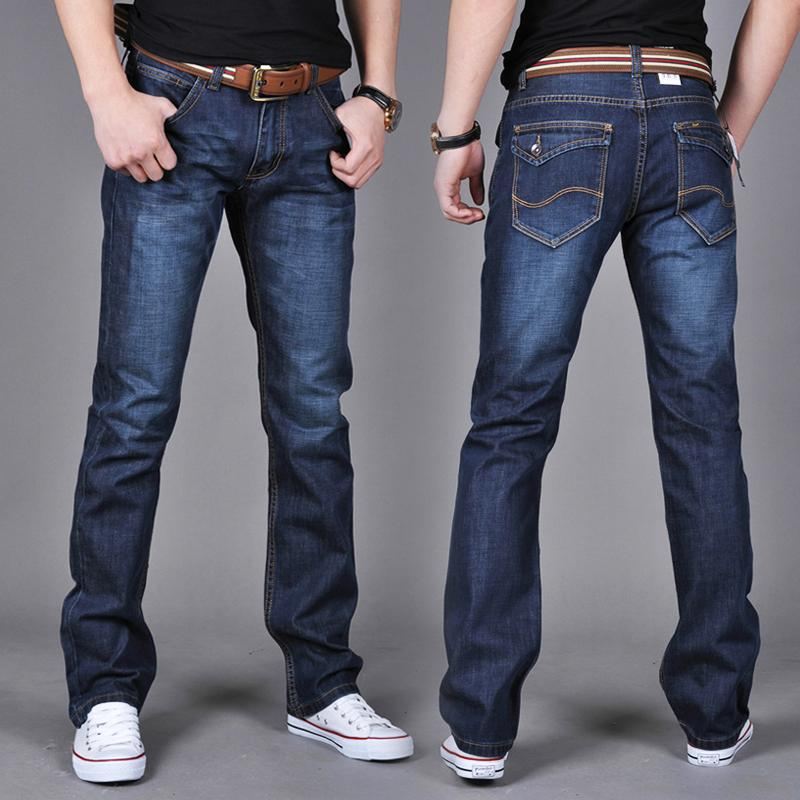 Casual Katoenen Jeans Voor Heren