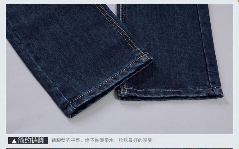 Casual Katoenen Jeans Voor Heren