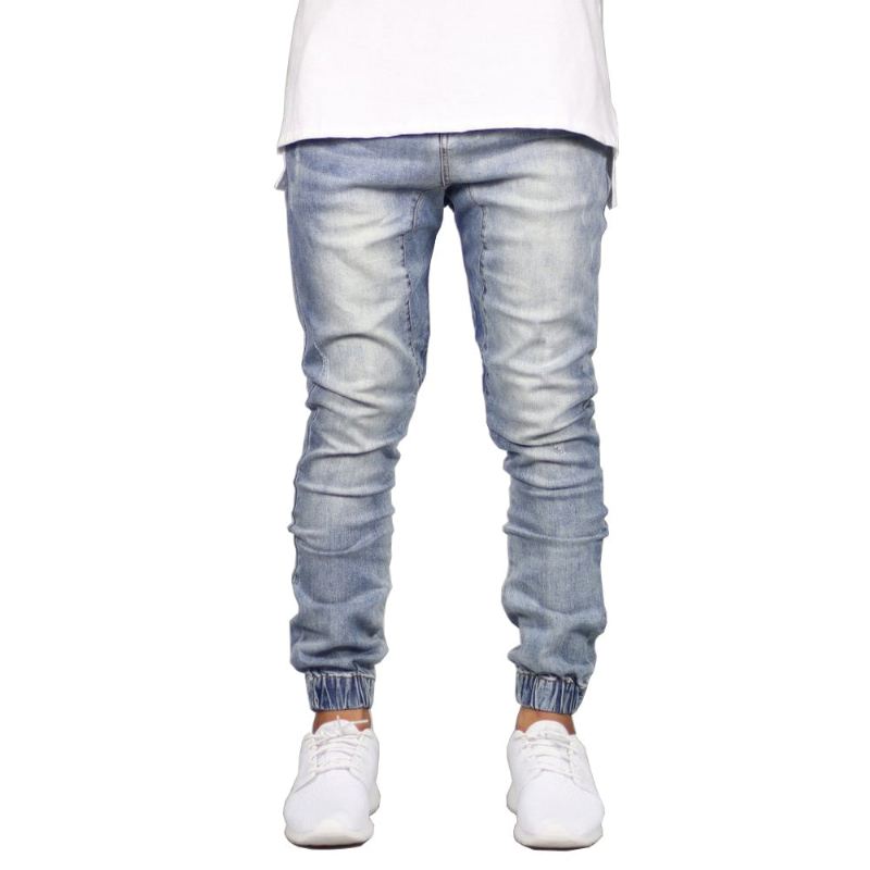 Denim Design Hip Hop Jogger Jeans