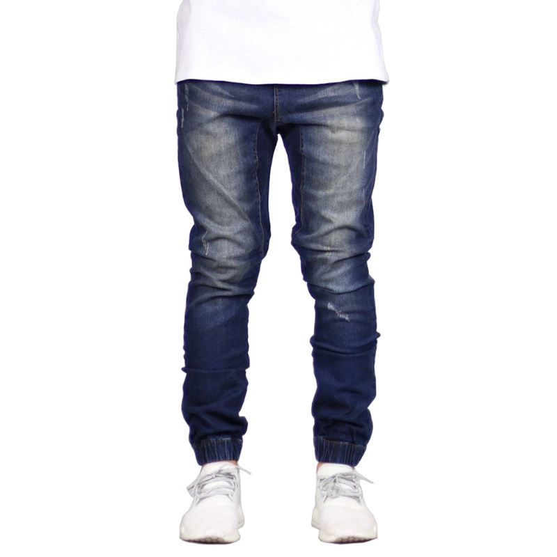 Denim Design Hip Hop Jogger Jeans