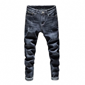 Designer Trendy Donkerblauwe Jeans