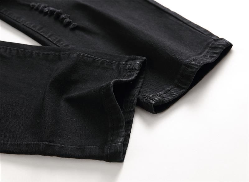 Elasticiteit Gewassen Katoenen Jeans