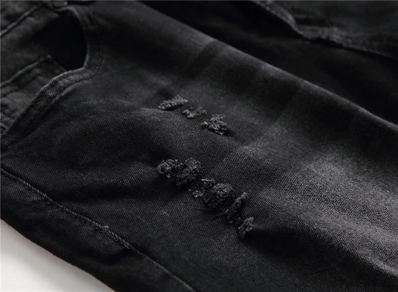 Elasticiteit Gewassen Katoenen Jeans