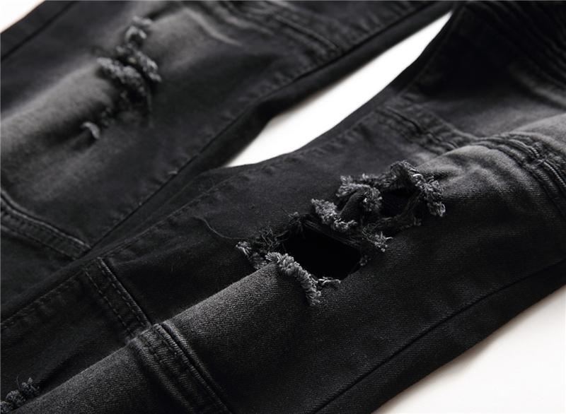 Elasticiteit Gewassen Katoenen Jeans