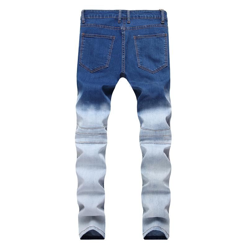 Elasticiteit Gewassen Katoenen Jeans