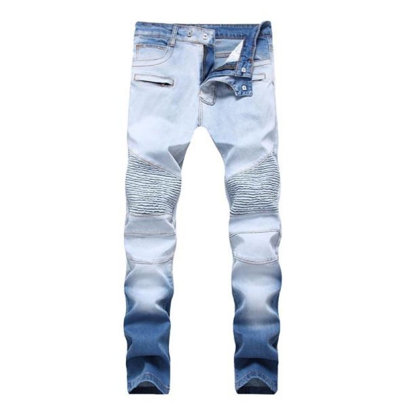 Elasticiteit Gewassen Katoenen Jeans