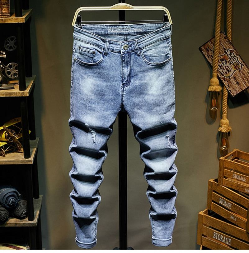 Gescheurde Stretchy Gescheurde Jeans