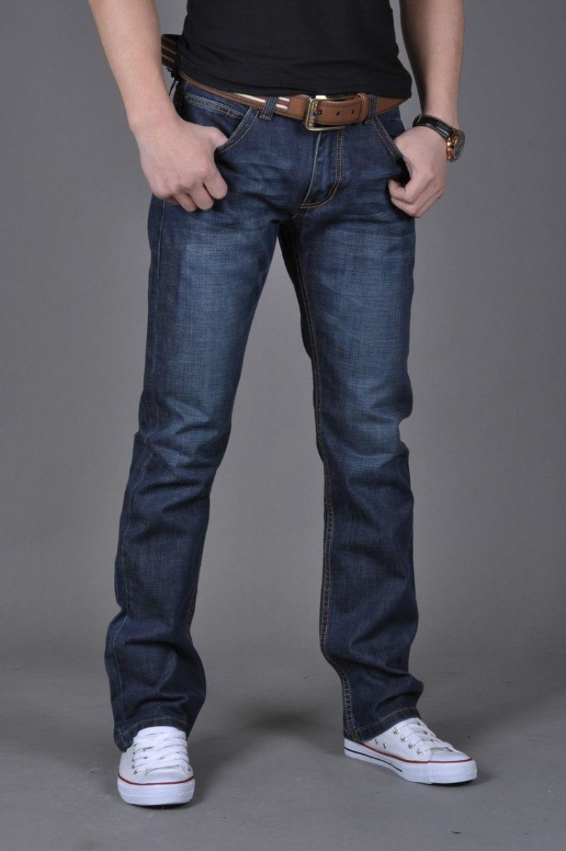 Heren Jeans Casual Spijkerbroek Van Denim