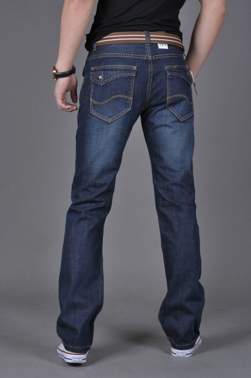 Heren Jeans Casual Spijkerbroek Van Denim