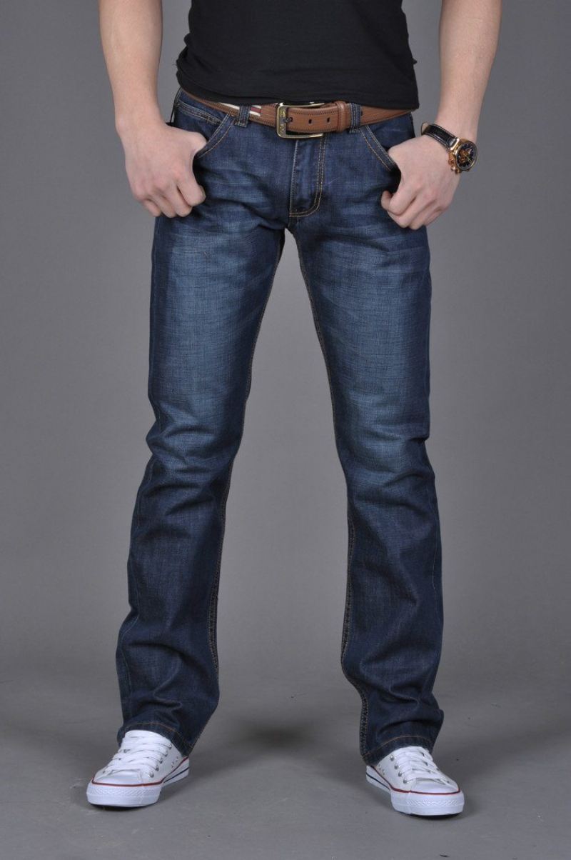 Heren Jeans Casual Spijkerbroek Van Denim