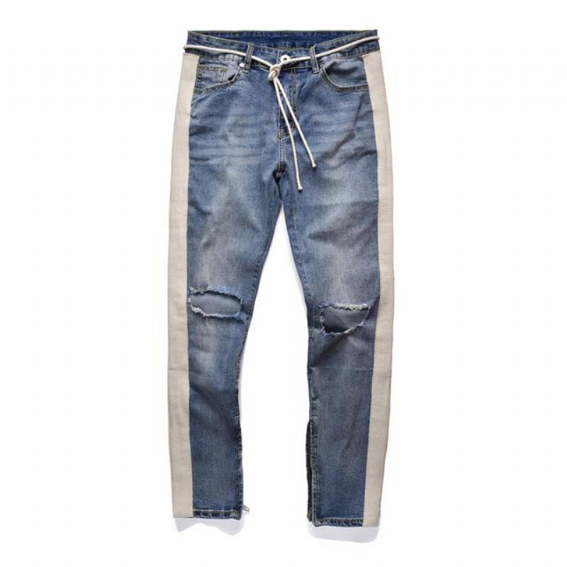 Heren Jeans Hiphop Potloodjeans