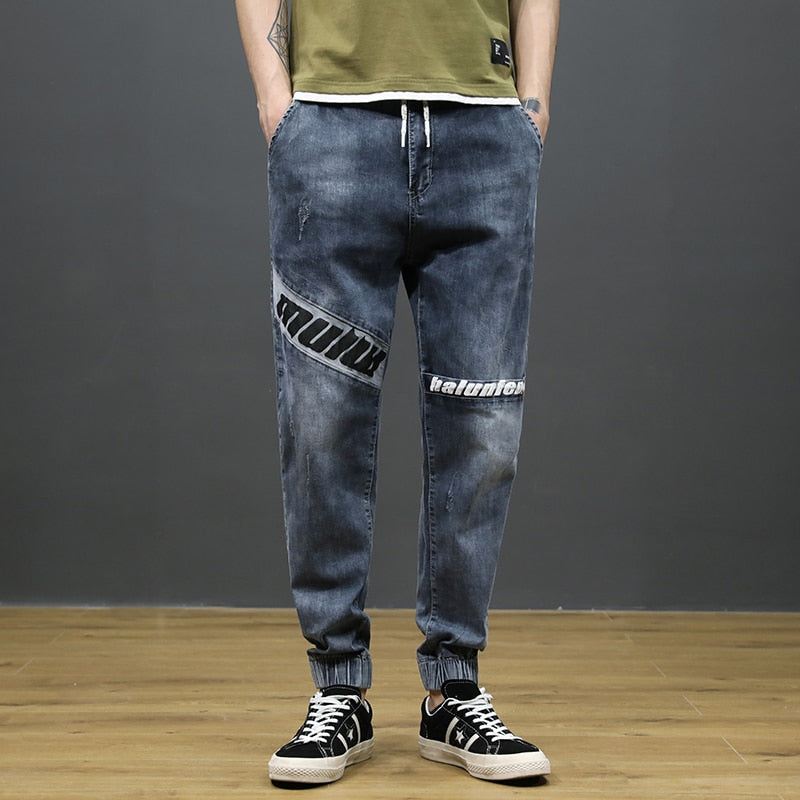 Heren Jeans Jeansbroek Met Enkelband