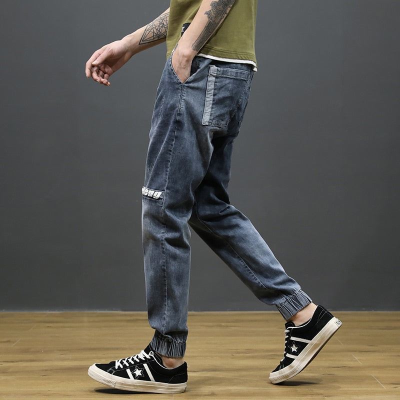 Heren Jeans Jeansbroek Met Enkelband