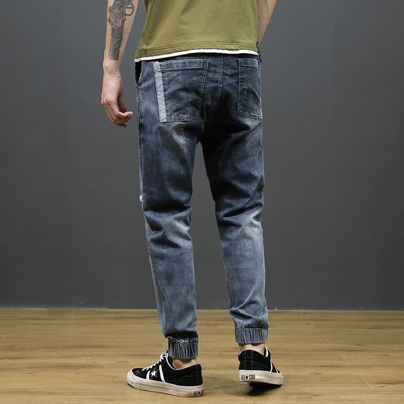 Heren Jeans Jeansbroek Met Enkelband