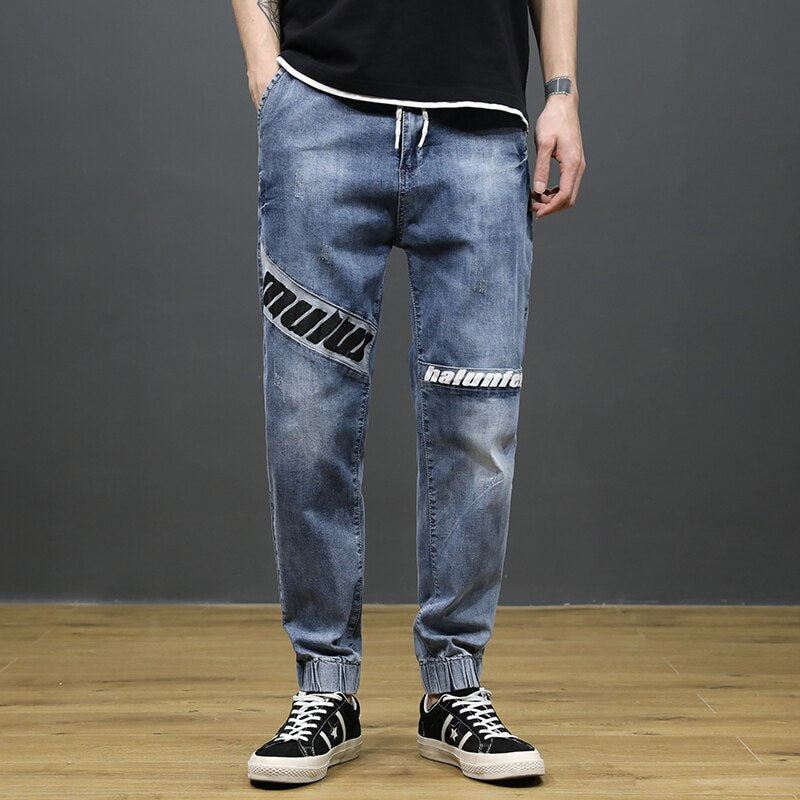 Heren Jeans Jeansbroek Met Enkelband