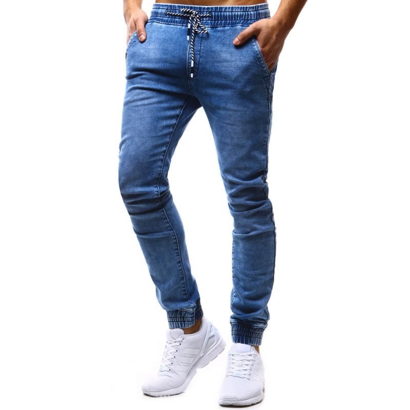 Heren Jeans Streetwear Joggingbroek Wassen