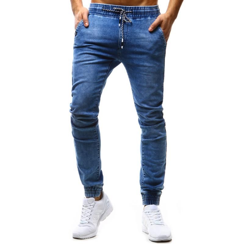 Heren Jeans Streetwear Joggingbroek Wassen