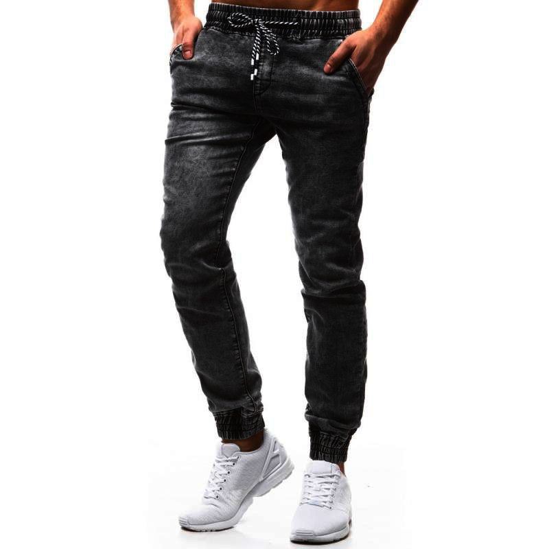 Heren Jeans Streetwear Joggingbroek Wassen