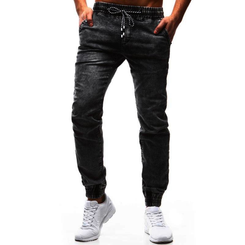 Heren Jeans Streetwear Joggingbroek Wassen