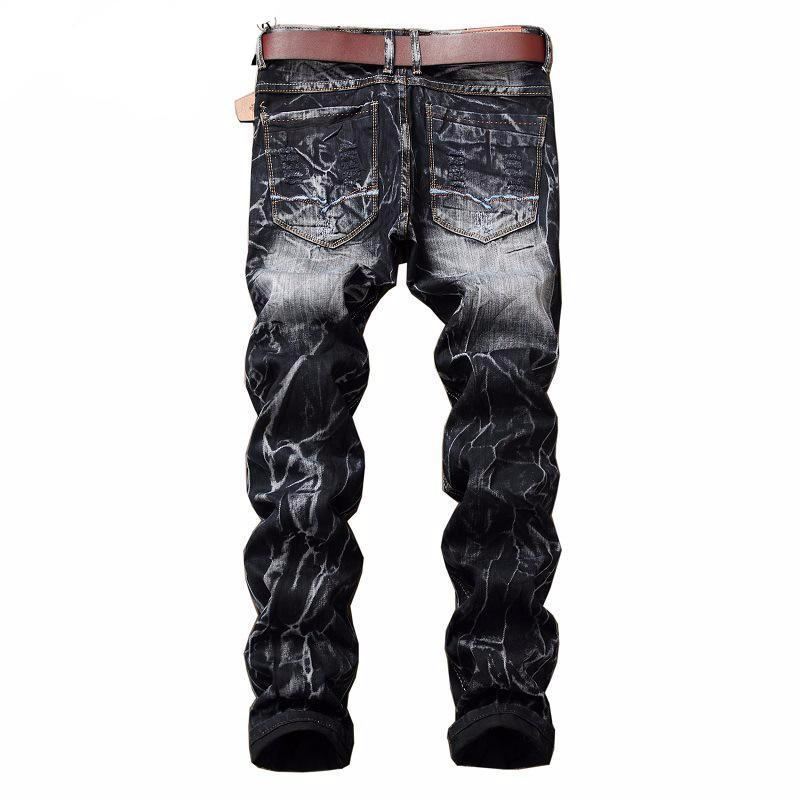 Heren Jeans Vintage Hiphop-jeans