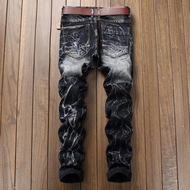 Heren Jeans Vintage Hiphop-jeans