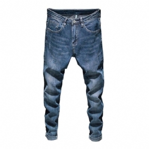 Heren Jeans Zakelijke Casual Stretchjeans