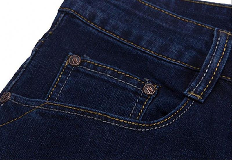 Herfst Grote Maat Jeans Heren Van Hoge Kwaliteit