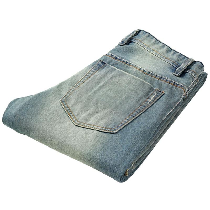 Jeans Heren Katoenen Getinte Cowboyjeans