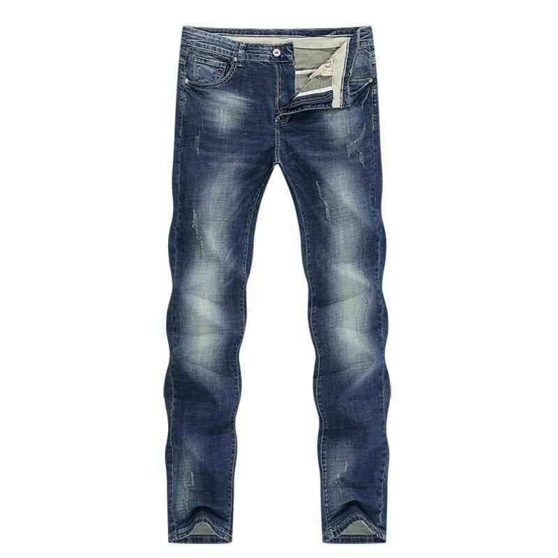 Jeans Heren Klassieke Businessjeans Met Directe Stretch