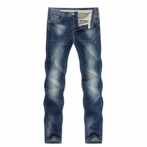 Jeans Heren Klassieke Businessjeans Met Directe Stretch