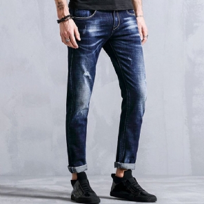 Jeans Heren Slim-fit Spijkerbroek