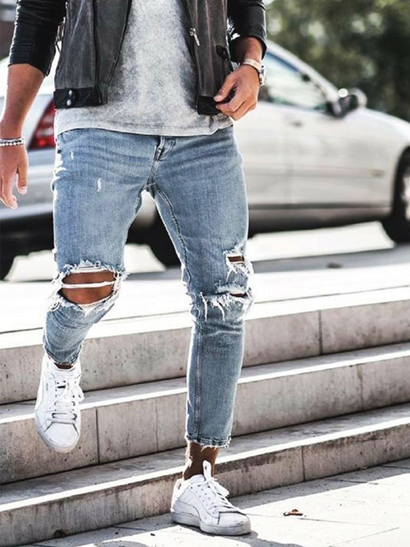 Jeans Met Gaten In Trendstijl