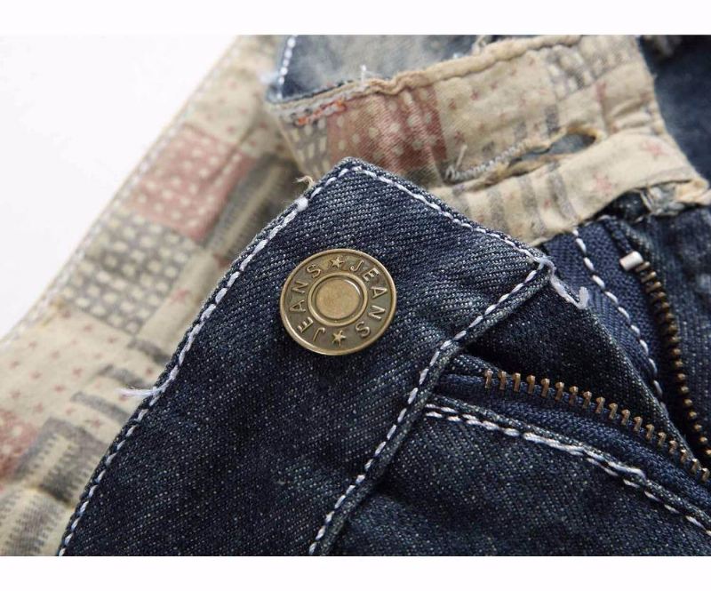 Jeans Met Hoge Kwaliteit Denim Gaten