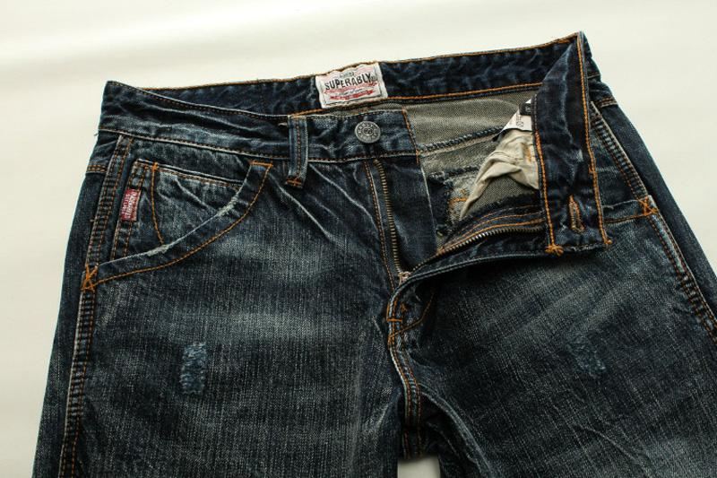 Merk Zachte Denim Jeans