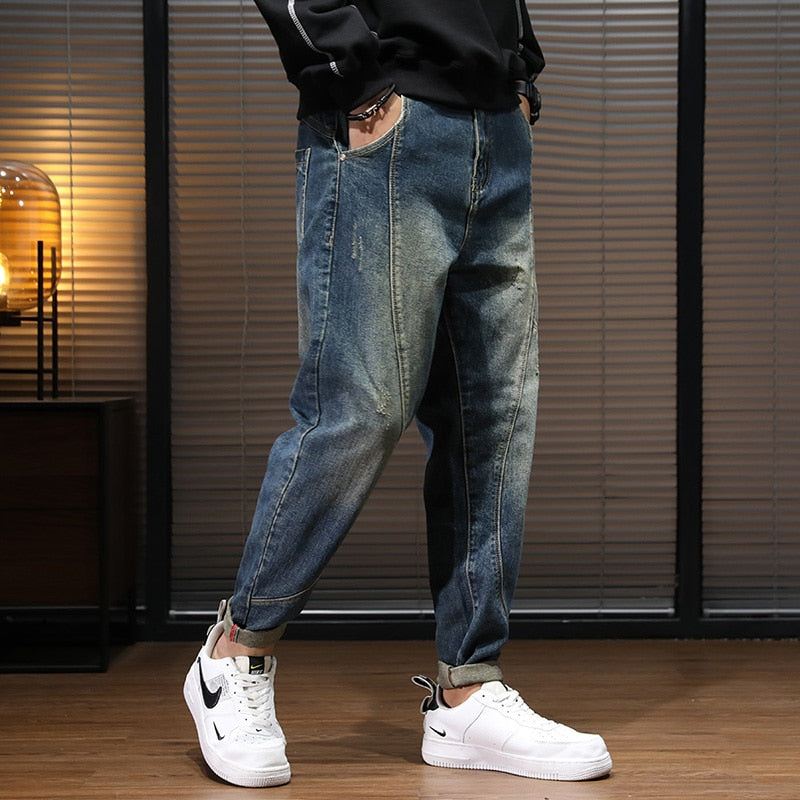 Ruimvallende Streetwear Casual Jeans