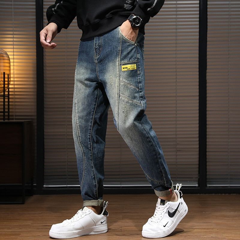 Ruimvallende Streetwear Casual Jeans