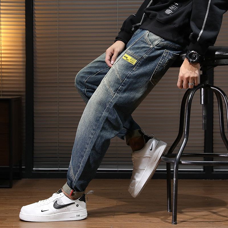 Ruimvallende Streetwear Casual Jeans