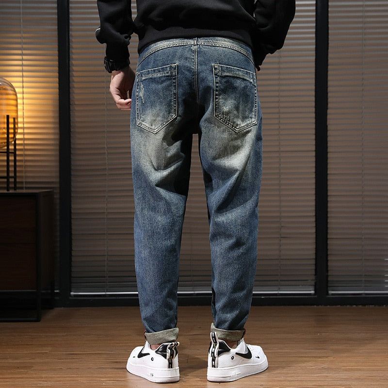 Ruimvallende Streetwear Casual Jeans