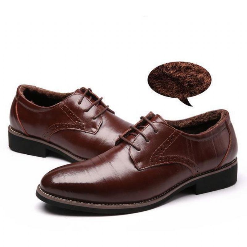 Brogues Bullock-schoenen Met Veters Elegante Schoenen Heren