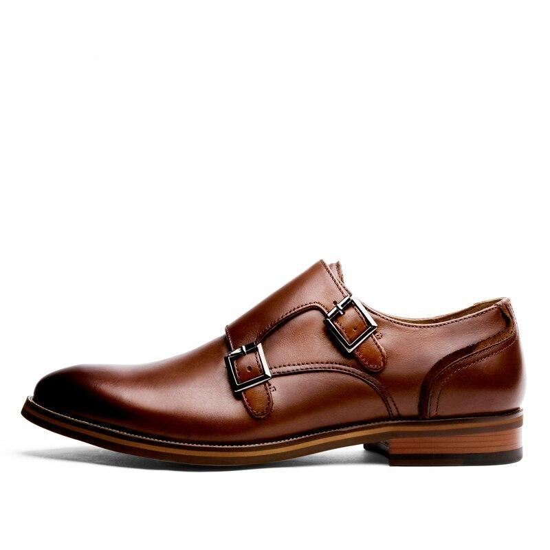 Casual Lederen Formele Schoenen Elegante Schoenen Heren