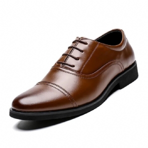 Casual Zakelijk Leer Oxford Elegante Schoenen Heren