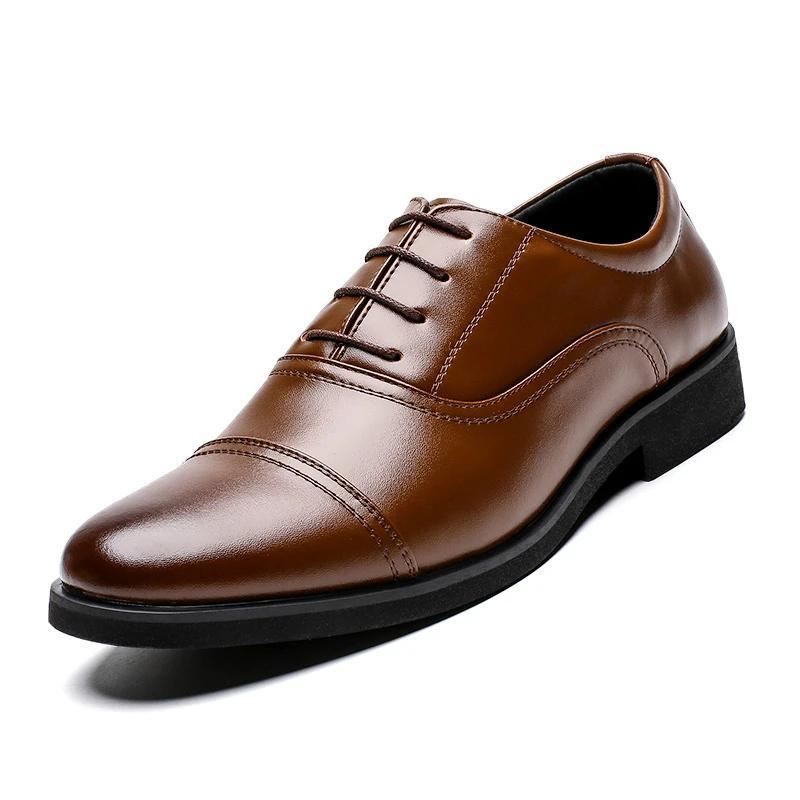 Casual Zakelijk Leer Oxford Elegante Schoenen Heren