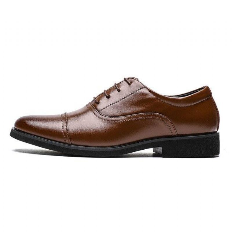 Casual Zakelijk Leer Oxford Elegante Schoenen Heren