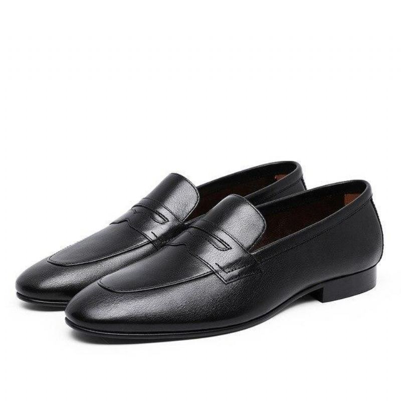 Echt Leer Fashion Leader Loafers Elegante Schoenen Heren