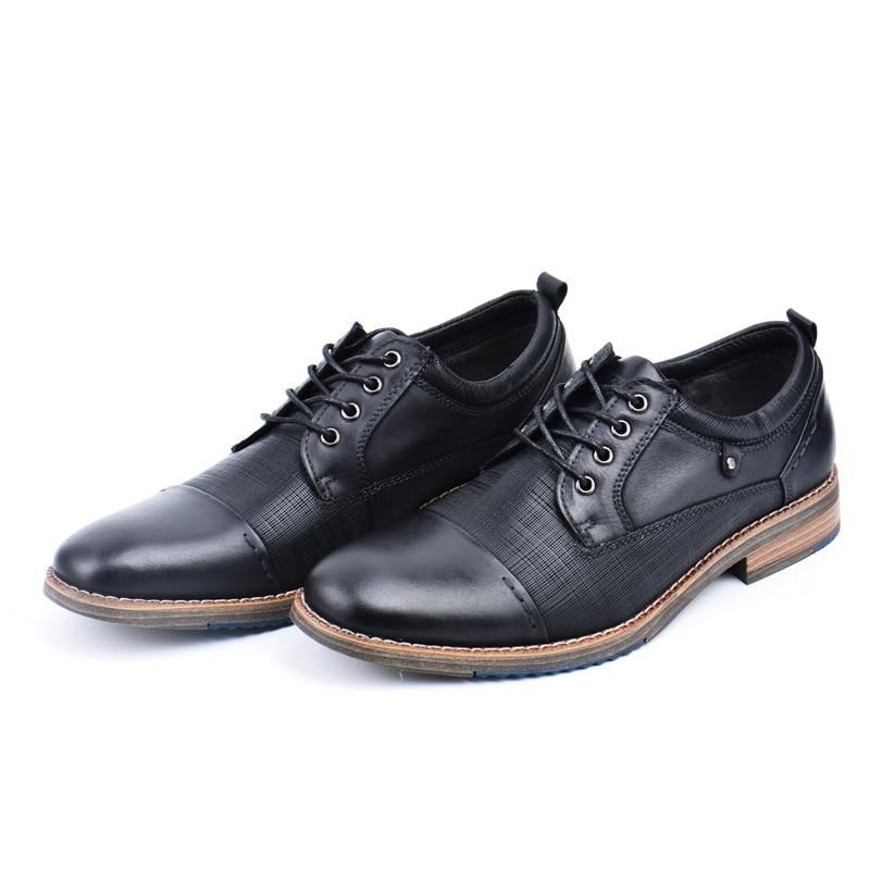 Elegante Schoenen Designer Business Heren Lederen Oxford Schoenen