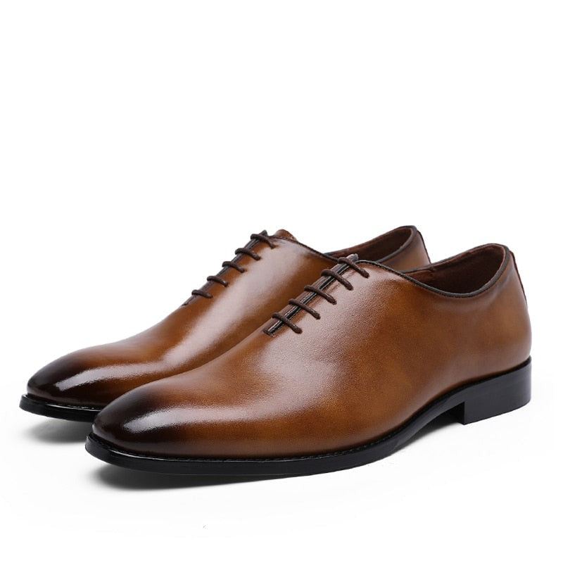 Elegante Schoenen Luxe Lederen Zakelijke Oxford-schoenen Voor Heren