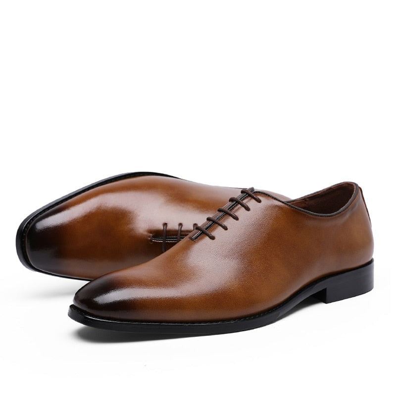 Elegante Schoenen Luxe Lederen Zakelijke Oxford-schoenen Voor Heren