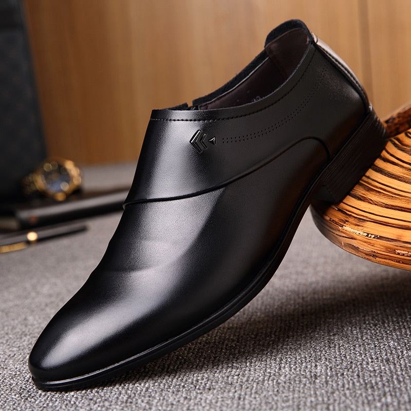 Formele Leren Oxford Schoenen Elegante Schoenen Heren