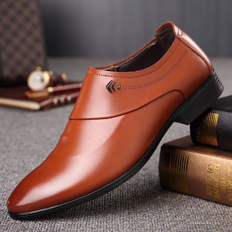 Formele Leren Oxford Schoenen Elegante Schoenen Heren